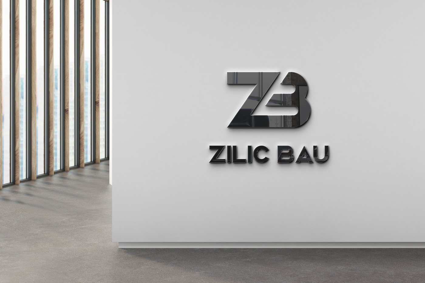 zilic bau wand logo